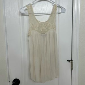 Small Cream American Eagle Blouse